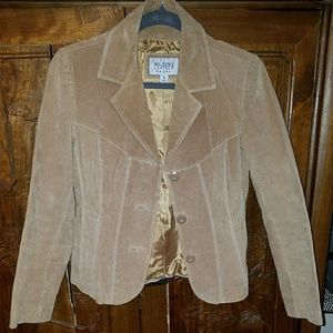 Wilsons Leather Maxima Suede Jacket size small